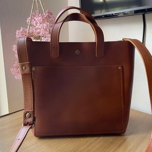 Portland Leather Goods AP Honey Mini Crossbody